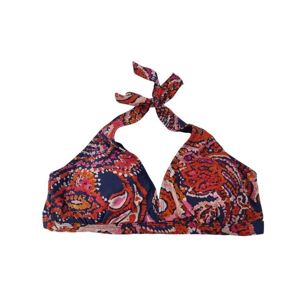 Swimsuits For All Swim Top 8 Womens Pink Blue Orange Padded Swimwear Beach